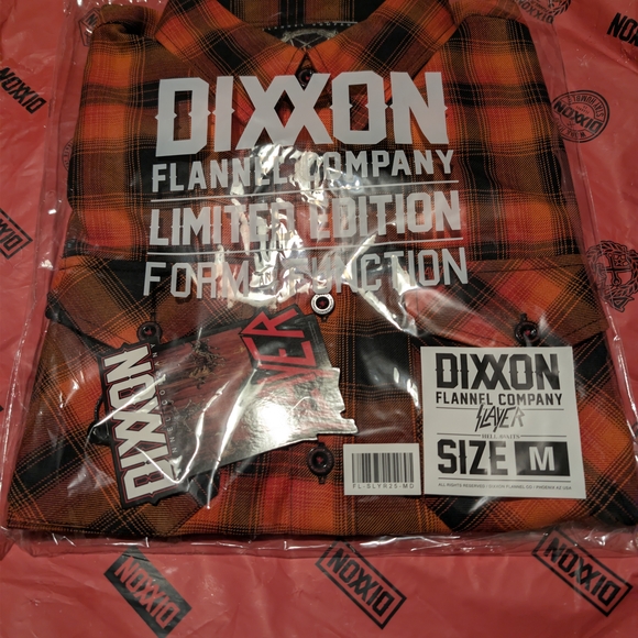 DIXXON Other - Dixxon Slayer Hell Awaits Flannel Men's Size M